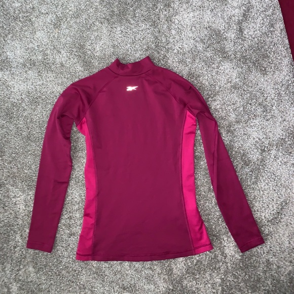 Reebok Womens Maroon/Pink Pullover - Picture 6 of 6